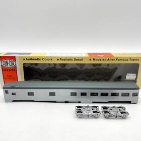 0001-000772 Con-cor 85ft Dome Observation Car Santa Fe 1/87 Ho Scale