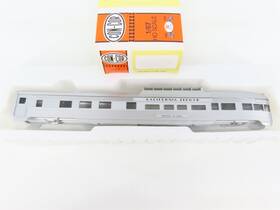 Con-cor 0001-000776 Ho Con-cor California Zephyr Dome Passenger Car Inch Silver Planet Kit
