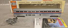 0001-000802 Con-cor Nos Ho Scale Amtrak Superliner Phase 3 Coach Car Kit 34051