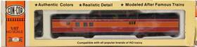 0001-000922 Con-cor Ho Scale Sp Rpo/baggage Car Kit Ln/box