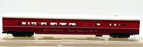 0001-00096n Con-cor N 85 Ft Diner Car Christmas 96 North Pole And Southern