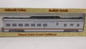 0001-001010 Con-cor Ho Scale Santa Fe 72 Ft Dining Car #1488 Ln/box