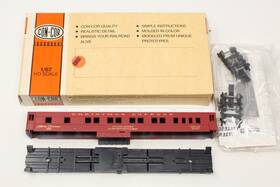 0001-008705 Con-cor Ho Pullman Sleeper Car Christmas Express Toyland Elves Kit