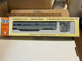 0001-00920-p Con-cor Ho Scale New York Central 72 Passenger Car Mib Nos
