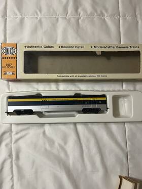 0001-009416 Con-cor Ho Scale Chesapeake And Ohio C&o Combine New In Box