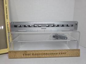 Con-cor 0001-00p796 Ho Scale California Zephyr Silver Falls Corrugated Passenger Coach Nos