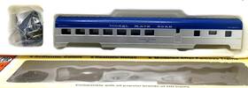 0001-01000b Con-cor Ho 72 Ft Diner # 127 Nickel Plate
