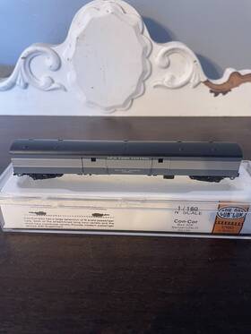 0001-04021q Con-cor N Scale #0001-04021q New York Central Smoothside Baggage Car