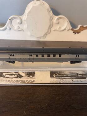 0001-04031q Con Cor Con-cor N Scale #0001-04031q New York Central Nyc Smoothside Rpo #5014