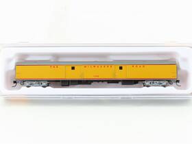 0001-040342 Con-cor N Scale Milw Milwaukee Up Paint 85ft Baggage Passenger #1332 0001-040342 Con-cor N Scale Milw Milwaukee Up Paint 85ft Baggage Passenger #1332