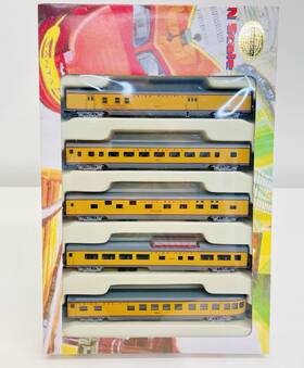 0001-040375 Con-cor N Union Pacific 5 Car Passenger Set With Mt New 0001-040375 Con-cor N Union Pacific 5 Car Passenger Set With Mt New
