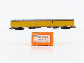 Con-cor 0001-04081e N Scale Con-cor Up Union Pacific Smoothside Baggage Passenger No#