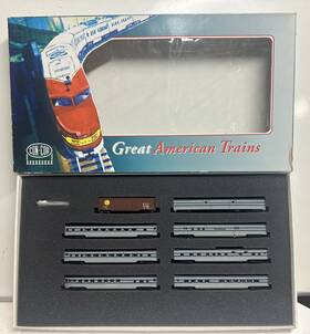 0001-041004 Con-cor N-scale New York Central 1938 20th Centrury Limited 8-car Set #2