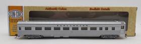 0001-070102 Con-cor Ho Burlington Route 85 Ft. Corrugated Side Coach Car #4655