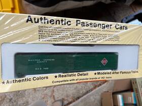 0001-0872 Con-cor 3 X Railway Express Agency 60 Boxcar Kits Sealed