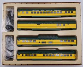 0001-092016 Con-cor Ho Chicago And North Western Coach Rpo Dome Obsv Kit