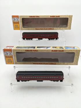 0001-094008 Con-cor Ho Boston And Maine Coach Car #860 #831 Ex/box