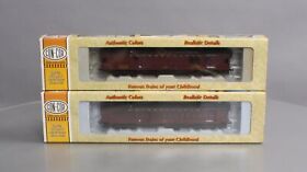 0001-094033 Con-cor Ho Pennsylvania Baggage #5298 And Coach #355 Cars Set Of 2