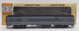 0001-094224-2 Con-cor Ho Hwt Passenger Up Overland Coach Car 2 Tone Gray #5338