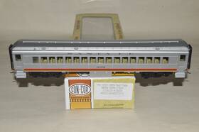 0001-094227 Con-cor 01 Ho Scale Santa Fe Ry Lightweight Heavyweight Passenger Car Train Coach