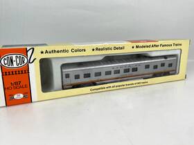 0001-0990 Con-cor Ho Scale Santa Fe 72ft Pullman Sleeper Car Kit #0001-0990