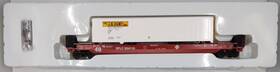 0001-1983 Con-cor 02 Ho Scale Santa Fe And Jb Hunt 125 Ton Single Car 0001-1983 Con-cor 02 Ho Scale Santa Fe And Jb Hunt 125 Ton Single Car