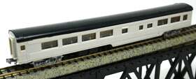 0001-4001un Con-cor N Scale Undecorated Coach Budd Passenger Car Boxed No Box Lid
