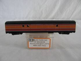 0001-423116-1 Con-cor Vintage N Scale Southern Pacific Daylight 72ft Budd Baggage Passenger Car