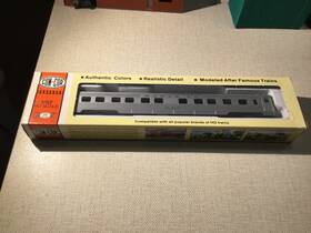0001000792 Con-cor Ho Pullman Passenger Car. Santa Fe. Nib. 000792