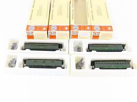 0002-000107 Con-cor Ho Scale Sp Southern Pacific Old Time Passenger Kit 4-pack