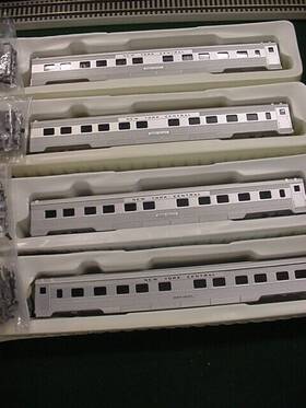 0003-540002 Con-cor Ho New York Central 4-car Lightweight Passenger Set