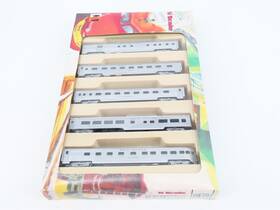0003-540006 Con-cor N Ri Rock Island Streamline Corrugated Passenger 5-car Set