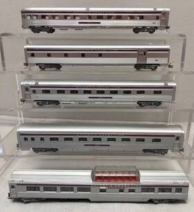 0003-540013 Con-cor N Scale Atlantic Coast Line 5-car Lightweight Passenger Set