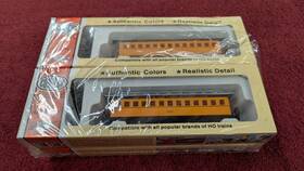 003-000103 Con-cor Ho Scale D&rgw Old Time Passenger 4 Car Set Was Sealed Denver Rio Grande