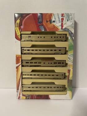 003-540015 Con-cor N Scale L&n Concor 5 Corrugated Passenger Car Set #1