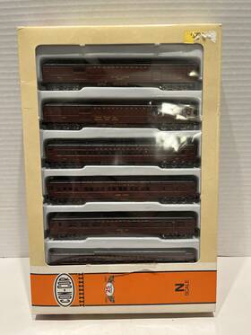 003-570002 Con-cor N Scale Pullman Passenger Set 6 Cars Prr