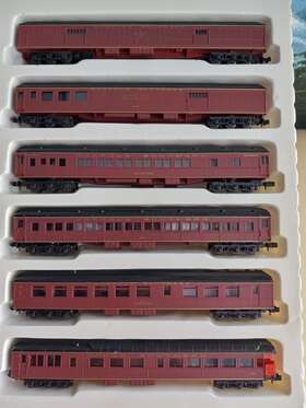 003-570021 Con-cor #003-570021 N Scale Norfolk Southern Concor Passenger Car Set
