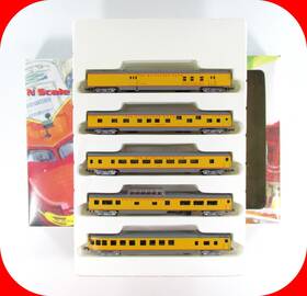 004017 Con-cor N Scale Milwaukee Road Lightweight Passenger 5-car Set -