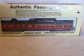 00780g Con-cor Ho Scale Dome Observation Passenger Car Southern Pacific Daylight