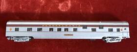 01-040089 Con-cor N Smooth Side Passenger Pullman Sleeper Pennsy Inch Senator Slvr/marn Betsy Ross