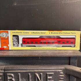 01-980t Con-cor 72ft Pass. Pullman Sleeper Ri/sp Inch Golden State Cavern Silver Red