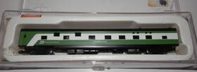 04011h Con-cor N 85ft Burlington Northern Ftrogers Passft Pullman Car With Interior #04011h