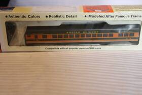 0903-1 Con-cor Ho Scale Coach Passenger Car Great Northern Orange #1110 -