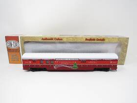 1007011 Con-cor Ho North Pole Southern 2022 Christmas Rpo Baggage Car Holiday