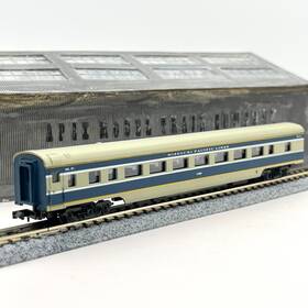 4002k Con-cor N Scale Missouri Pacific Smoothside Passenger Coach Car 730