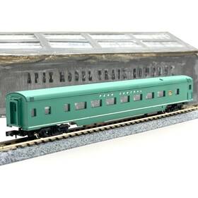 4011c Con-cor Penn Central Smoothside Pullman Passenger Coach N Scale