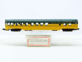 4041t Con-cor N Scale Cnw Chicago North Western Observation Passenger