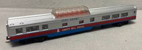 4061k Con-cor N Scale Liberty Bell Special Smoothside John Adams Vista Dome Car