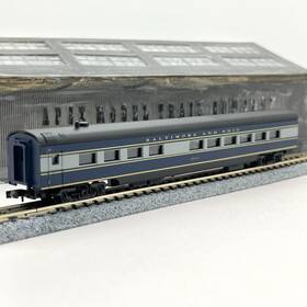 Con-cor 4071w Con-cor N Scale Baltimore Ohio Smoothside Passenger Dining Coach Akron