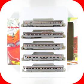 5400031 Con-cor N Scale Pennsylvania Senator Lightweight Passenger 5-set -